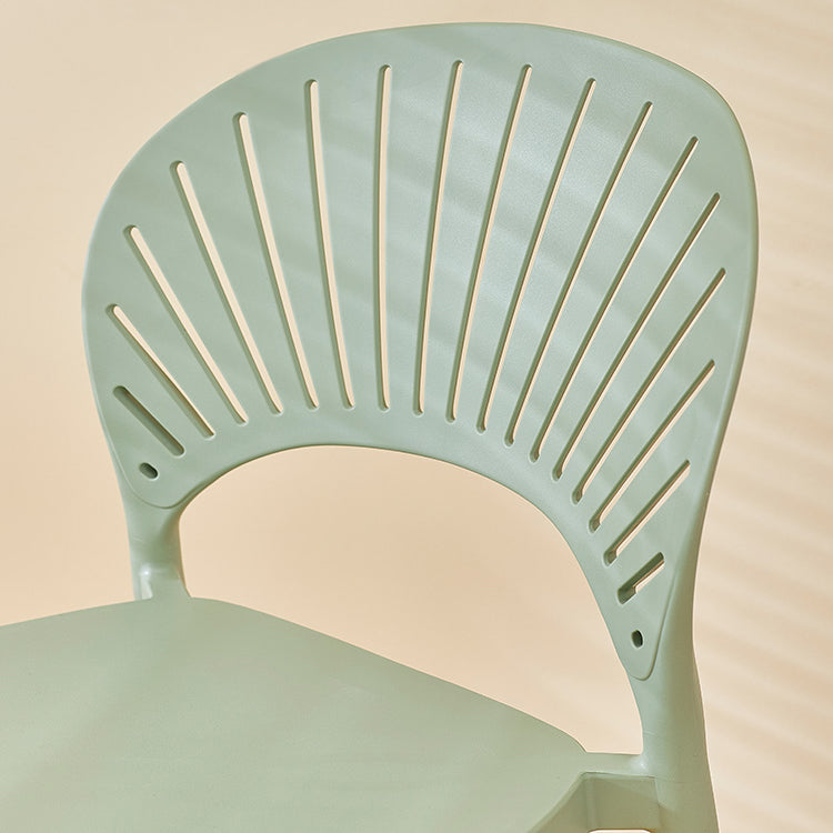 Scandinavian Matte Finish Plastic Barstool Milk Tea Shop Full Back Stool Clearhalo 'Bar Furniture' 'Bar Stools' 'bar_stools' 'furn' 'furn_bar_stools' 'Furniture' 'furniture_bar_stools' 'Kitchen & Dining Furniture' 4952982