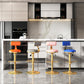 Glam Jewelry Shop Adjustable Height Stool Matte Finish Leather Barstool Clearhalo 'Bar Furniture' 'Bar Stools' 'bar_stools' 'furn' 'furn_bar_stools' 'Furniture' 'furniture_bar_stools' 'Kitchen & Dining Furniture' 4953106
