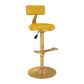 Glam Jewelry Shop Adjustable Height Stool Matte Finish Leather Barstool Clearhalo 'Bar Furniture' 'Bar Stools' 'bar_stools' 'furn' 'furn_bar_stools' 'Furniture' 'furniture_bar_stools' 'Kitchen & Dining Furniture' 4953114