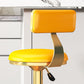 Glam Jewelry Shop Adjustable Height Stool Matte Finish Leather Barstool Clearhalo 'Bar Furniture' 'Bar Stools' 'bar_stools' 'furn' 'furn_bar_stools' 'Furniture' 'furniture_bar_stools' 'Kitchen & Dining Furniture' 4953120