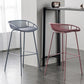 Contemporary Footrest Metal Barstool Matte Finish Restaurant Stool Clearhalo 'Bar Furniture' 'Bar Stools' 'bar_stools' 'furn' 'furn_bar_stools' 'Furniture' 'furniture_bar_stools' 'Kitchen & Dining Furniture' 4953309
