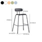 Scandinavian Milk Tea Shop Footrest Stool Matte Finish Iron Bar Stool Clearhalo 'Bar Furniture' 'Bar Stools' 'bar_stools' 'furn' 'furn_bar_stools' 'Furniture' 'furniture_bar_stools' 'Kitchen & Dining Furniture' 4953360
