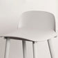 Nordic Armless Backrest Counter Stool Iron Cafe Bar Stool with Acrylic Seat Clearhalo 'Bar Furniture' 'Bar Stools' 'bar_stools' 'furn' 'furn_bar_stools' 'Furniture' 'furniture_bar_stools' 'Kitchen & Dining Furniture' 4953428