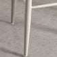 Nordic Armless Backrest Counter Stool Iron Cafe Bar Stool with Acrylic Seat Clearhalo 'Bar Furniture' 'Bar Stools' 'bar_stools' 'furn' 'furn_bar_stools' 'Furniture' 'furniture_bar_stools' 'Kitchen & Dining Furniture' 4953430