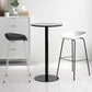 Contemporary Bar-stool Plastic Counter Bar Stool with Metal Legs for Kitchen Clearhalo 'Bar Furniture' 'Bar Stools' 'bar_stools' 'furn' 'furn_bar_stools' 'Furniture' 'furniture_bar_stools' 'Kitchen & Dining Furniture' 4953573