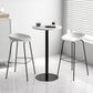 Contemporary Bar-stool Plastic Counter Bar Stool with Metal Legs for Kitchen Clearhalo 'Bar Furniture' 'Bar Stools' 'bar_stools' 'furn' 'furn_bar_stools' 'Furniture' 'furniture_bar_stools' 'Kitchen & Dining Furniture' 4953579