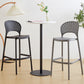 Modern Bar-stool Plastic Counter Bar Stool with Plastic Legs for Kitchen Clearhalo 'Bar Furniture' 'Bar Stools' 'bar_stools' 'furn' 'furn_bar_stools' 'Furniture' 'furniture_bar_stools' 'Kitchen & Dining Furniture' 4953635