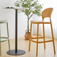 Modern Bar-stool Plastic Counter Bar Stool with Plastic Legs for Kitchen Clearhalo 'Bar Furniture' 'Bar Stools' 'bar_stools' 'furn' 'furn_bar_stools' 'Furniture' 'furniture_bar_stools' 'Kitchen & Dining Furniture' 4953638