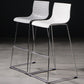 Modern Bar-stool Plastic Counter Bar Stool with Metal Legs for Kitchen Clearhalo 'Bar Furniture' 'Bar Stools' 'bar_stools' 'Furniture' 'furniture_bar_stools' 'Kitchen & Dining Furniture' 4953645