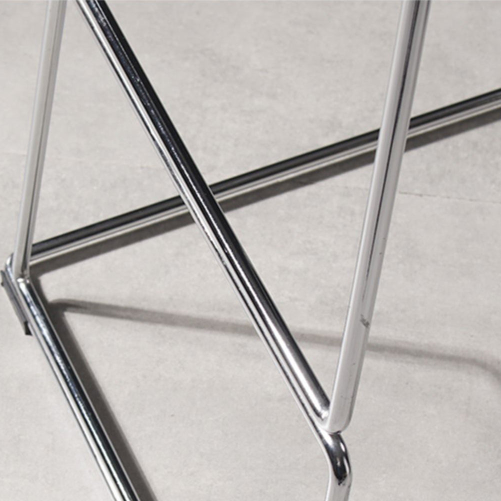 Modern Bar-stool Plastic Counter Bar Stool with Metal Legs for Kitchen Clearhalo 'Bar Furniture' 'Bar Stools' 'bar_stools' 'Furniture' 'furniture_bar_stools' 'Kitchen & Dining Furniture' 4953653
