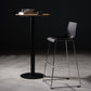 Modern Bar-stool Plastic Counter Bar Stool with Metal Legs for Kitchen Clearhalo 'Bar Furniture' 'Bar Stools' 'bar_stools' 'Furniture' 'furniture_bar_stools' 'Kitchen & Dining Furniture' 4953661