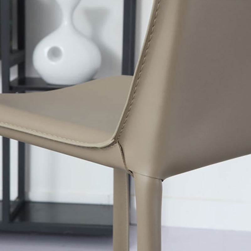 Modern Bar-stool Leather Counter Bar Stool with Metal Legs for Kitchen Clearhalo 'Bar Furniture' 'Bar Stools' 'bar_stools' 'furn' 'furn_bar_stools' 'Furniture' 'furniture_bar_stools' 'Kitchen & Dining Furniture' 4953672