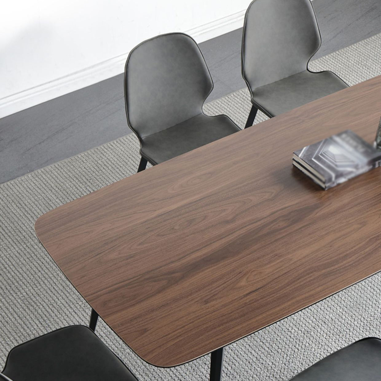 1/4/5/7 Pieces Contemporary Dining Room Set Rectangle Table Dining Set Clearhalo 'Dining Room Sets' 'Dining Tables & Seating' 'dining_room_set' 'furn' 'furn_dining_room_set' 'Furniture' 'furniture_dining_room_set' 'Kitchen & Dining Furniture' 4953803