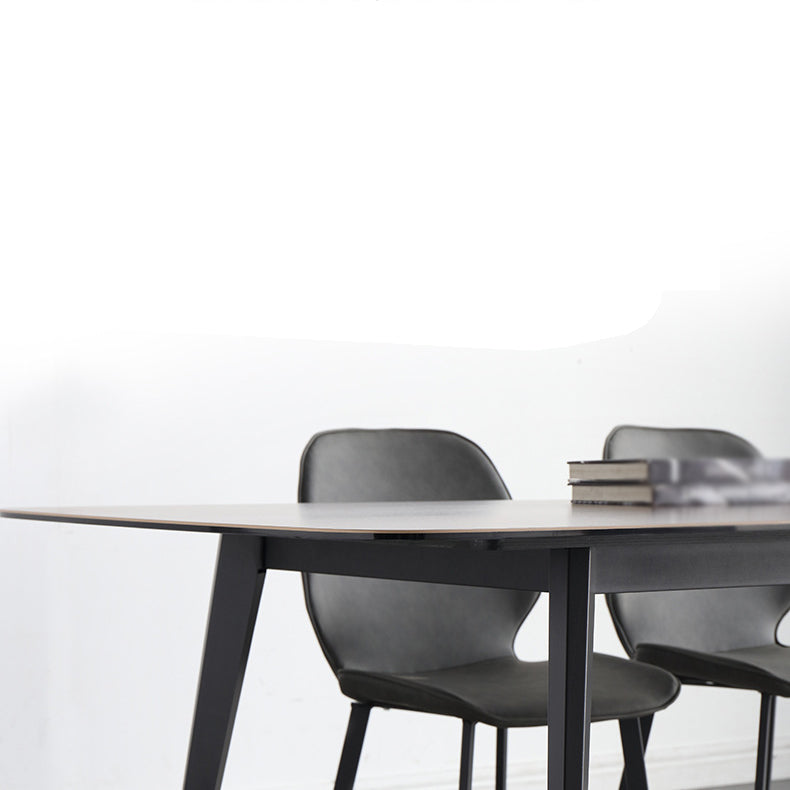 1/4/5/7 Pieces Contemporary Dining Room Set Rectangle Table Dining Set Clearhalo 'Dining Room Sets' 'Dining Tables & Seating' 'dining_room_set' 'furn' 'furn_dining_room_set' 'Furniture' 'furniture_dining_room_set' 'Kitchen & Dining Furniture' 4953805