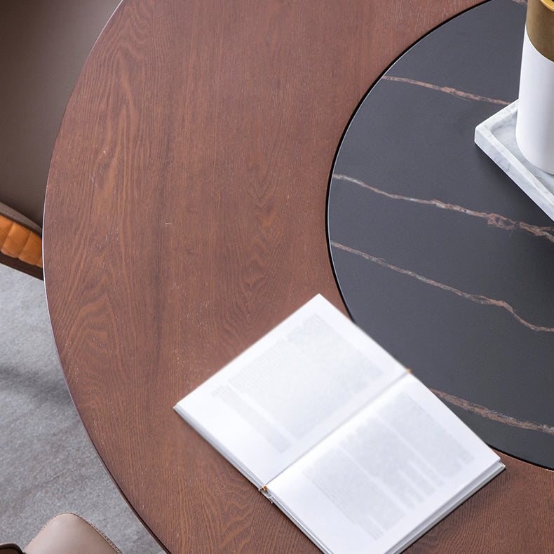 Modern 1/2/3/5/7 Pieces Dining Set Solid Wood Dining Table Set for Dining Areas Clearhalo 'Dining Room Sets' 'Dining Tables & Seating' 'dining_room_set' 'furn' 'furn_dining_room_set' 'Furniture' 'furniture_dining_room_set' 'Kitchen & Dining Furniture' 4953854