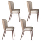 1/4/5/7 Pieces Dining Chairs Set Dining Table Set with Sintered Stone Top 4 White Chairs Clearhalo 'Dining Room Sets' 'Dining Tables & Seating' 'dining_room_set' 'furn' 'furn_dining_room_set' 'Furniture' 'furniture_dining_room_set' 'Kitchen & Dining Furniture' 4953864