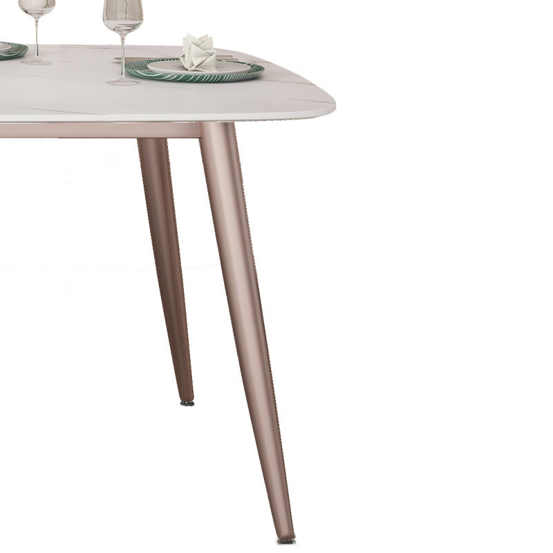 1/4/5/7 Pieces Dining Chairs Set Dining Table Set with Sintered Stone Top Clearhalo 'Dining Room Sets' 'Dining Tables & Seating' 'dining_room_set' 'furn' 'furn_dining_room_set' 'Furniture' 'furniture_dining_room_set' 'Kitchen & Dining Furniture' 4953872