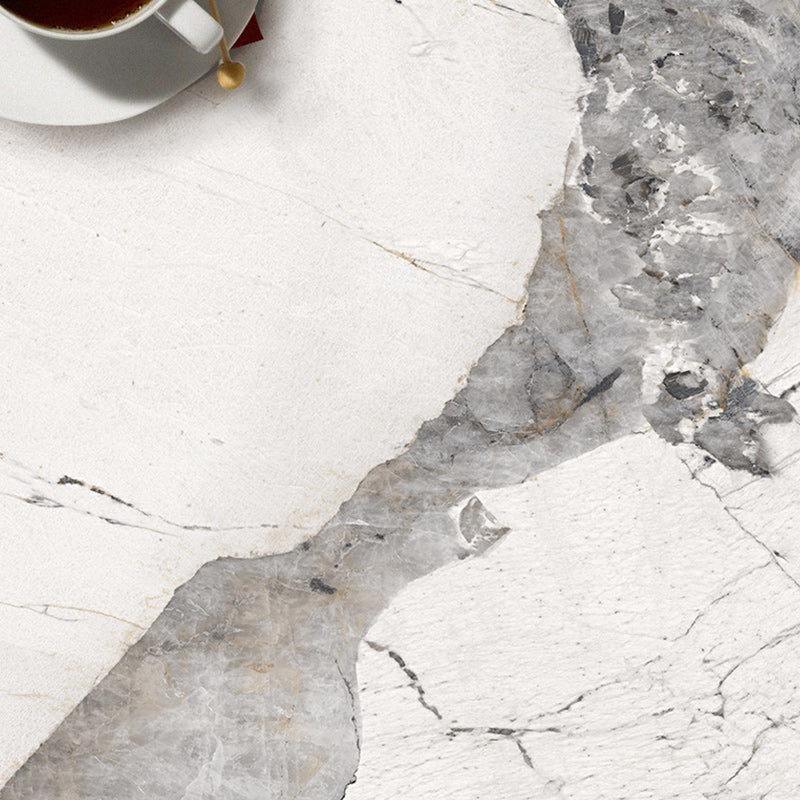 Designer Style 1/2/5/7 Pieces Dining Set Sintered Stone Top Table with Leather Chairs Clearhalo 'Dining Room Sets' 'Dining Tables & Seating' 'dining_room_set' 'furn' 'furn_dining_room_set' 'Furniture' 'furniture_dining_room_set' 'Kitchen & Dining Furniture' 4953903