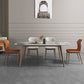 Glam 1/2/5/7 Pieces Dinette Set with Sintered Stone Top Rectangle Dining Table Set Clearhalo 'Dining Room Sets' 'Dining Tables & Seating' 'dining_room_set' 'furn' 'furn_dining_room_set' 'Furniture' 'furniture_dining_room_set' 'Kitchen & Dining Furniture' 4953937
