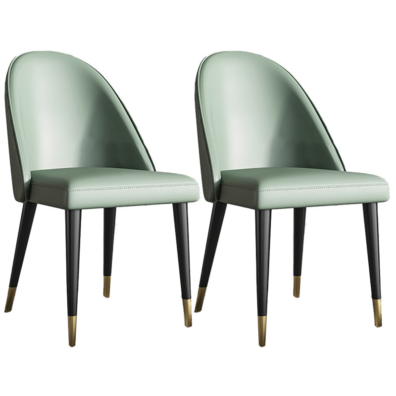 Nordic Glam 1/2/3/4/5/7 Pieces Dining Set Sintered Stone Dining Table Set for Kitchen 2 Green Chairs Clearhalo 'Dining Room Sets' 'Dining Tables & Seating' 'dining_room_set' 'furn' 'furn_dining_room_set' 'Furniture' 'furniture_dining_room_set' 'Kitchen & Dining Furniture' 4954002