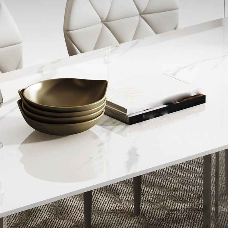 1/4/5/6/7/8 Pcs Dining Chairs Set Sintered Stone Dining Room Set Clearhalo 'Dining Room Sets' 'Dining Tables & Seating' 'dining_room_set' 'furn' 'furn_dining_room_set' 'Furniture' 'furniture_dining_room_set' 'Kitchen & Dining Furniture' 4954098