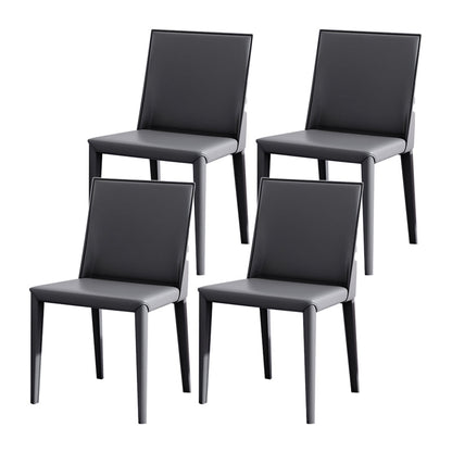 Modern 1/4/5/6/7 Pieces Dinette Set with Grey Sintered Stone Rectangle Dining Table Set 4 Grey Chairs Clearhalo 'Dining Room Sets' 'Dining Tables & Seating' 'dining_room_set' 'furn' 'furn_dining_room_set' 'Furniture' 'furniture_dining_room_set' 'Kitchen & Dining Furniture' 4954127