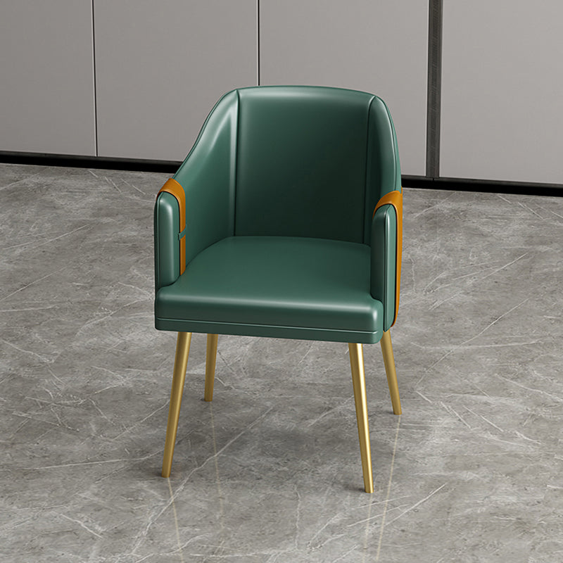 Glam 1/7 Pieces Dining Set Circular Stone Dining Table for Dining Room Clearhalo 'Dining Room Sets' 'Dining Tables & Seating' 'dining_room_set' 'furn' 'furn_dining_room_set' 'Furniture' 'furniture_dining_room_set' 'Kitchen & Dining Furniture' 4954153