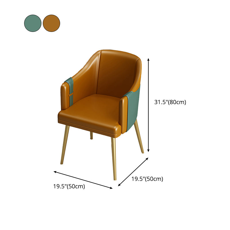 Glam 1/7 Pieces Dining Set Circular Stone Dining Table for Dining Room Clearhalo 'Dining Room Sets' 'Dining Tables & Seating' 'dining_room_set' 'furn' 'furn_dining_room_set' 'Furniture' 'furniture_dining_room_set' 'Kitchen & Dining Furniture' 4954164