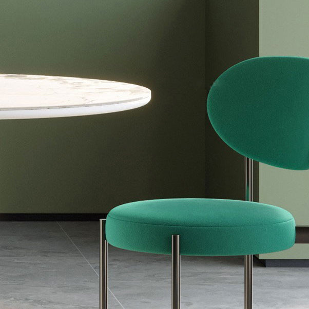 Metal Contemporary Free Form Dining Table Sintered Stone Table with 3 Legs Clearhalo 'Dining Tables & Seating' 'Dining Tables' 'dining_table' 'furn' 'furn_dining_table' 'Furniture' 'furniture_dining_table' 'Kitchen & Dining Furniture' 'kitchen' 'kitchen_dining_table' 4954171