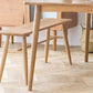 Solid Oak Dining Table Modern Rectangle Dining Table with 4 Natural Finish Legs Clearhalo 'Dining Tables & Seating' 'Dining Tables' 'dining_table' 'furn' 'furn_dining_table' 'Furniture' 'furniture_dining_table' 'Kitchen & Dining Furniture' 'kitchen' 'kitchen_dining_table' 4954252