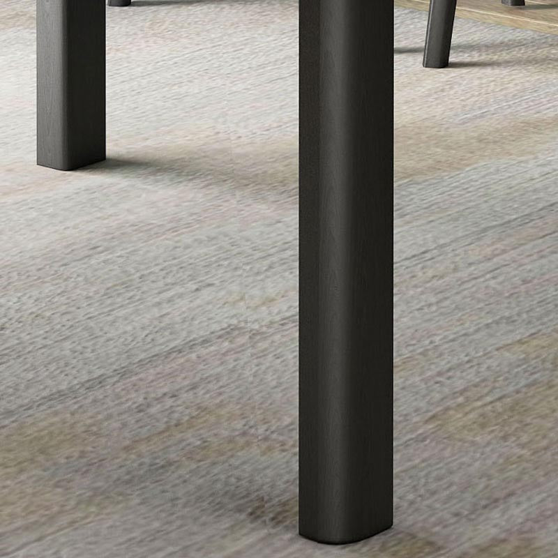 Stone Top Dining Table Contemporary Round Dining Table with 4 Legs Clearhalo 'Dining Tables & Seating' 'Dining Tables' 'dining_table' 'furn' 'furn_dining_table' 'Furniture' 'furniture_dining_table' 'Kitchen & Dining Furniture' 'kitchen' 'kitchen_dining_table' 4954323