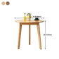Nordic Solid Wood Top Dining Table Round Modern Dining Table Clearhalo 'Dining Tables & Seating' 'Dining Tables' 'dining_table' 'furn' 'furn_dining_table' 'Furniture' 'Kitchen & Dining Furniture' 4954343_ee2bd5d7-e72a-4170-bc3c-3309f055dac4