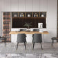 Contemporary Natural Wood Table Home Rectangle Dining Table with Double Pedestal Clearhalo 'Dining Tables & Seating' 'Dining Tables' 'dining_table' 'furn' 'furn_dining_table' 'Furniture' 'furniture_dining_table' 'Kitchen & Dining Furniture' 'kitchen' 'kitchen_dining_table' 4954540