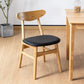 Wood Industrial Kitchen Dining Room Chair Open Back Side Chair Black 1 Piece Clearhalo 'Dining Chairs' 'Dining Tables & Seating' 'dining_chair' 'furn' 'furn_dining_chair' 'Furniture' 'furniture_dining_chair' 'Kitchen & Dining Furniture' 4954552