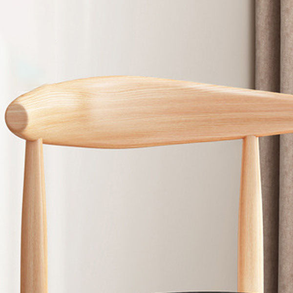 Contemporary Style Dining Open Back Chair Armless Chair with Metal Legs Clearhalo 'Dining Chairs' 'Dining Tables & Seating' 'dining_chair' 'furn' 'furn_dining_chair' 'Furniture' 'furniture_dining_chair' 'Kitchen & Dining Furniture' 4954605