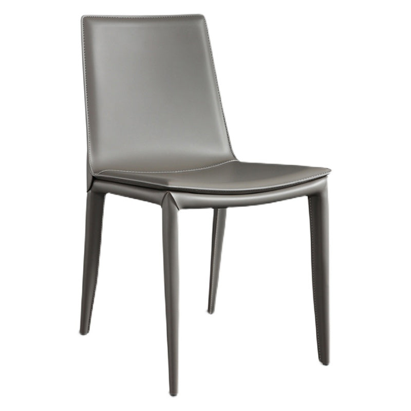 Entryway Side Dining Chairs Leather Nordic Dining Room Chairs Clearhalo 'Dining Chairs' 'Dining Tables & Seating' 'dining_chair' 'furn' 'furn_dining_chair' 'Furniture' 'furniture_dining_chair' 'Kitchen & Dining Furniture' 4954727