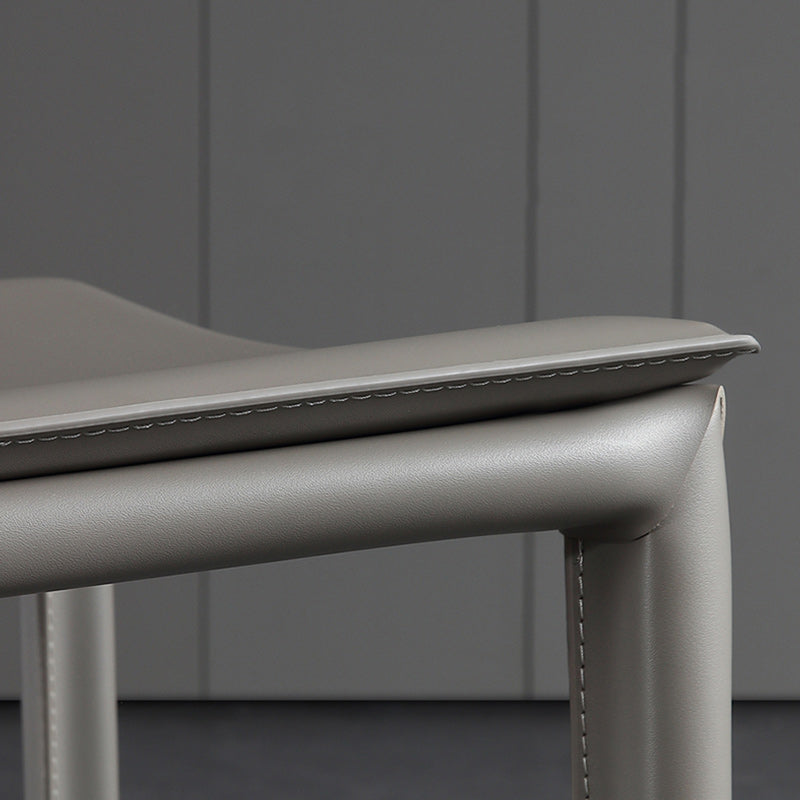 Entryway Side Dining Chairs Leather Nordic Dining Room Chairs Clearhalo 'Dining Chairs' 'Dining Tables & Seating' 'dining_chair' 'furn' 'furn_dining_chair' 'Furniture' 'furniture_dining_chair' 'Kitchen & Dining Furniture' 4954730