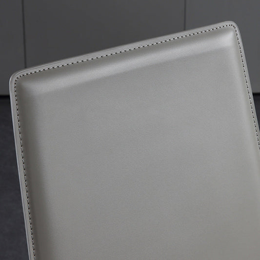 Entryway Side Dining Chairs Leather Nordic Dining Room Chairs Clearhalo 'Dining Chairs' 'Dining Tables & Seating' 'dining_chair' 'furn' 'furn_dining_chair' 'Furniture' 'furniture_dining_chair' 'Kitchen & Dining Furniture' 4954732