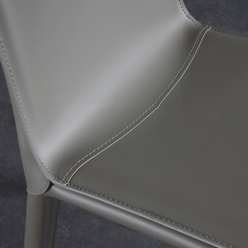 Entryway Side Dining Chairs Leather Nordic Dining Room Chairs Clearhalo 'Dining Chairs' 'Dining Tables & Seating' 'dining_chair' 'furn' 'furn_dining_chair' 'Furniture' 'furniture_dining_chair' 'Kitchen & Dining Furniture' 4954734