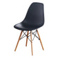 Scandinavian Wood Armless Chair Solid Back Kitchen Dining Room Chair Clearhalo 'Dining Chairs' 'Dining Tables & Seating' 'dining_chair' 'Furniture' 'furniture_dining_chair' 'Kitchen & Dining Furniture' 4954749