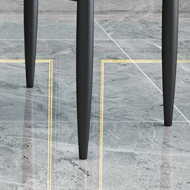 Contemporary Upholstered Arm Chair Open Back Dining Chair for Dining Room Clearhalo 'Dining Chairs' 'Dining Tables & Seating' 'dining_chair' 'furn' 'furn_dining_chair' 'Furniture' 'furniture_dining_chair' 'Kitchen & Dining Furniture' 4954801