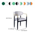Contemporary Upholstered Arm Chair Open Back Dining Chair for Dining Room Clearhalo 'Dining Chairs' 'Dining Tables & Seating' 'dining_chair' 'furn' 'furn_dining_chair' 'Furniture' 'furniture_dining_chair' 'Kitchen & Dining Furniture' 4954820