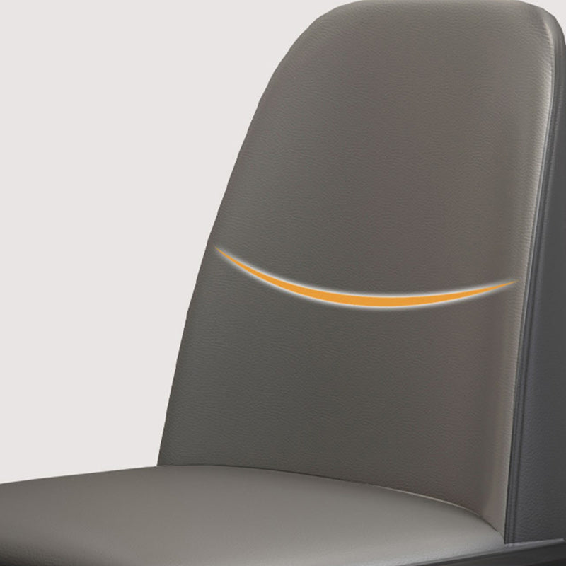 Dining Room Side Dining Chairs Modern Solid Wood Armless Dining Chairs Clearhalo 'Dining Chairs' 'Dining Tables & Seating' 'dining_chair' 'furn' 'furn_dining_chair' 'Furniture' 'furniture_dining_chair' 'Kitchen & Dining Furniture' 4954831