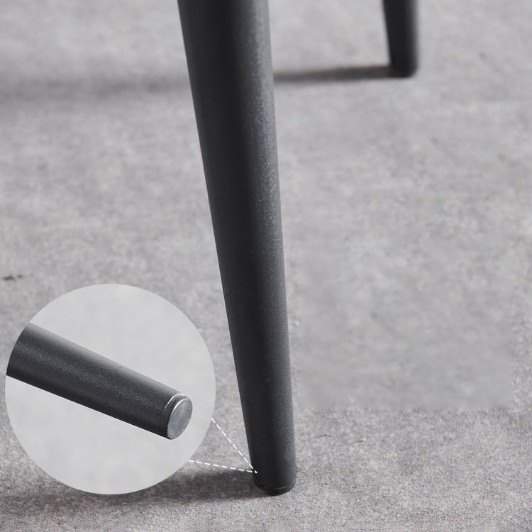 Armless Dining Chairs Modern Leather Side Chairs for Dining Room Clearhalo 'Dining Chairs' 'Dining Tables & Seating' 'dining_chair' 'furn' 'furn_dining_chair' 'Furniture' 'furniture_dining_chair' 'Kitchen & Dining Furniture' 4954984