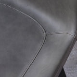 Contemporary Kitchen Dining Side Chair Leather Armless Dining Chairs Clearhalo 'Dining Chairs' 'Dining Tables & Seating' 'dining_chair' 'furn' 'furn_dining_chair' 'Furniture' 'furniture_dining_chair' 'Kitchen & Dining Furniture' 4954998