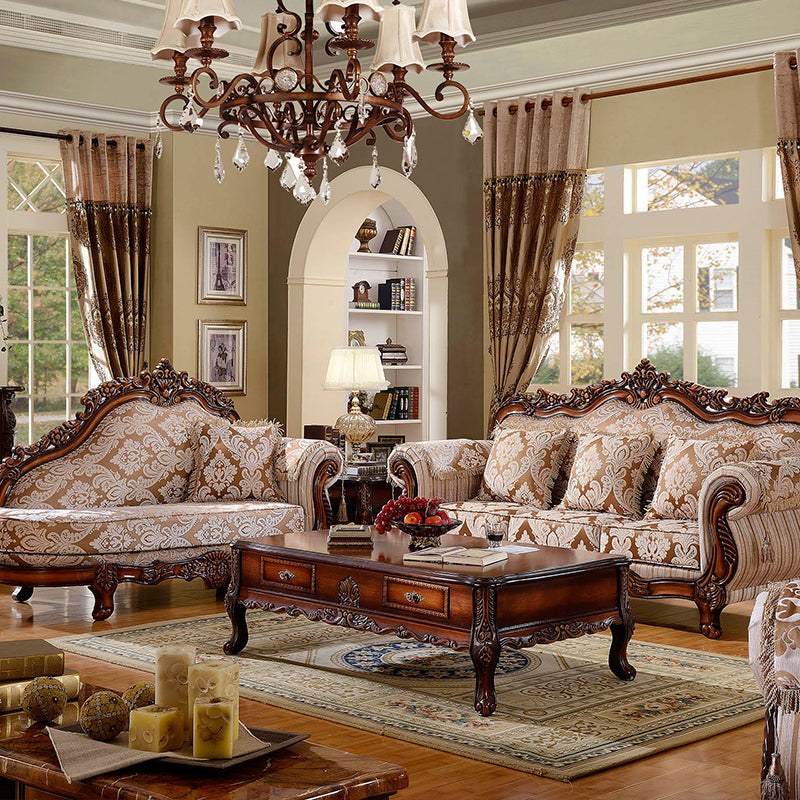 49" High Rustic Rolled Arm Sofa Linen Curved Sofa with Camel Back for Apartment Clearhalo 'furn' 'furn_sofas' 'Furniture' 'furniture_sofas' 'Living Room Furniture' 'Sofa' 'sofas' 4955276