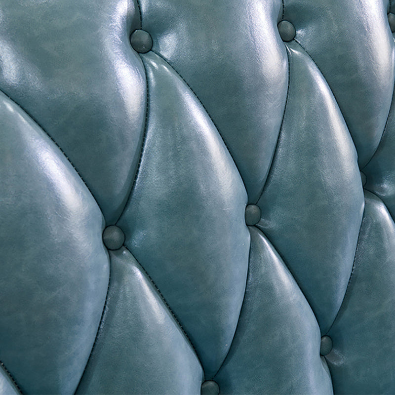 47" High Contemporary Microfiber Rolled Arm Sofa with Camel Back for Living Room Clearhalo 'furn' 'furn_sofas' 'Furniture' 'furniture_sofas' 'Living Room Furniture' 'Sofa' 'sofas' 4955309