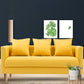 23.23" H Linen Square Arm Sofa with Tight Back Sofa for Living Room, Apartment Yellow Clearhalo 'furn' 'furn_sofas' 'Furniture' 'furniture_sofas' 'Living Room Furniture' 'Sofa' 'sofas' 4955349