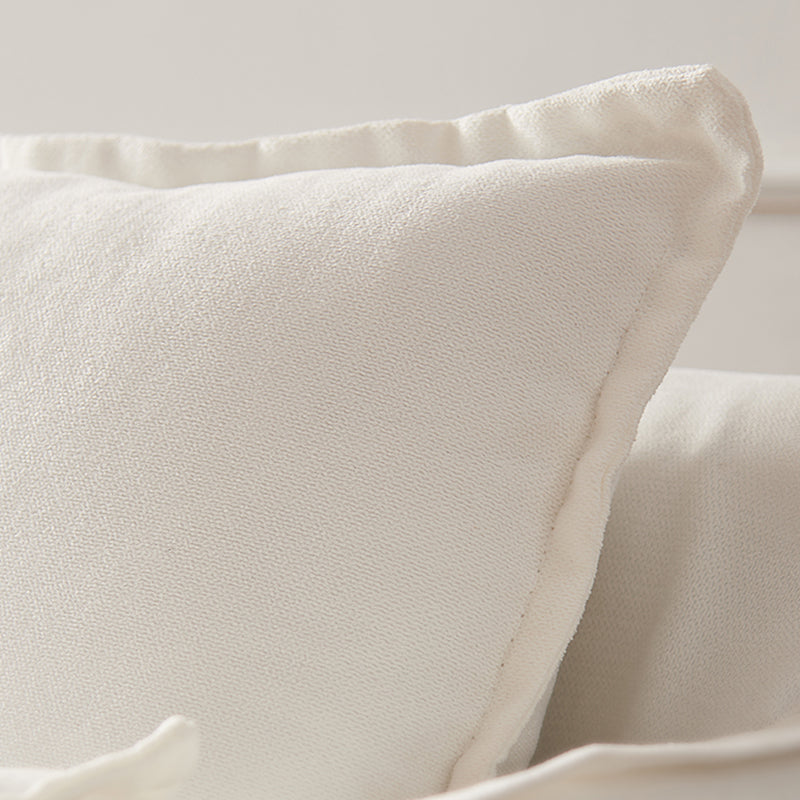 Modern Fabric Sofa 30.3"W with Sofa Flared Arm with Bolster Pillows for Living Room Clearhalo 'furn' 'furn_sofas' 'Furniture' 'furniture_sofas' 'Living Room Furniture' 'Sofa' 'sofas' 4955593