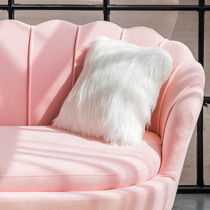 Gold Vintage Sewn Pillow Back Sofa 31.5"High Tuxedo Arm Sofa Clearhalo 'furn' 'furn_sofas' 'Furniture' 'furniture_sofas' 'Living Room Furniture' 'Sofa' 'sofas' 4955612